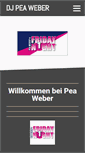 Mobile Screenshot of peaweber.ch